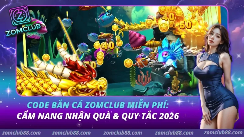 Code Bắn Cá Zomclub Miễn Phí: Cẩm Nang Nhận Quà & Quy Tắc 2026 Code Bắn Cá Zomclub Miễn Phí: Cẩm Nang Nhận Quà & Quy Tắc 2026