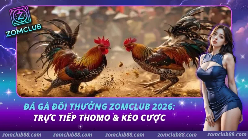 Đá Gà Đổi Thưởng Zomclub 2026: Trực Tiếp Thomo & Kèo Cược Đá Gà Đổi Thưởng Zomclub 2026: Trực Tiếp Thomo & Kèo Cược