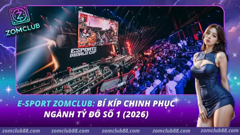 E-sport Zomclub: Bí Kíp Chinh Phục Ngành Tỷ Đô Số 1 (2026) E-sport Zomclub: Bí Kíp Chinh Phục Ngành Tỷ Đô Số 1 (2026)