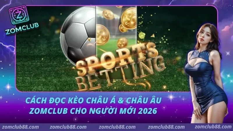 Cách Đọc Kèo Châu Á & Châu Âu ZomClub Cho Người Mới 2026