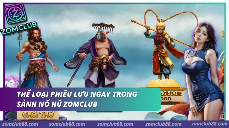 Hình ảnh No Hu Zomclub 3 trong bài viết . Nổ hũ jackpot phiên bản phiêu lưu